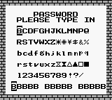 Yes, this game uses passwords...sinister passwords.